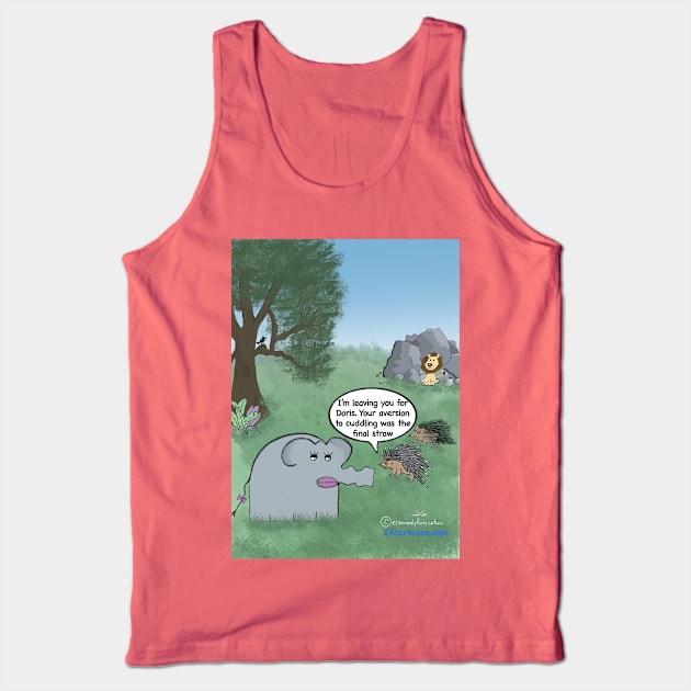 Enormously Funny Cartoons Prickly Situations Tank Top by Enormously Funny Cartoons